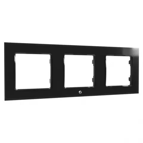 Shelly Wall Frame 3 Rámeček, 3násobný, černý Shelly Wall Frame 3 Rámeček, 3násobný, černý